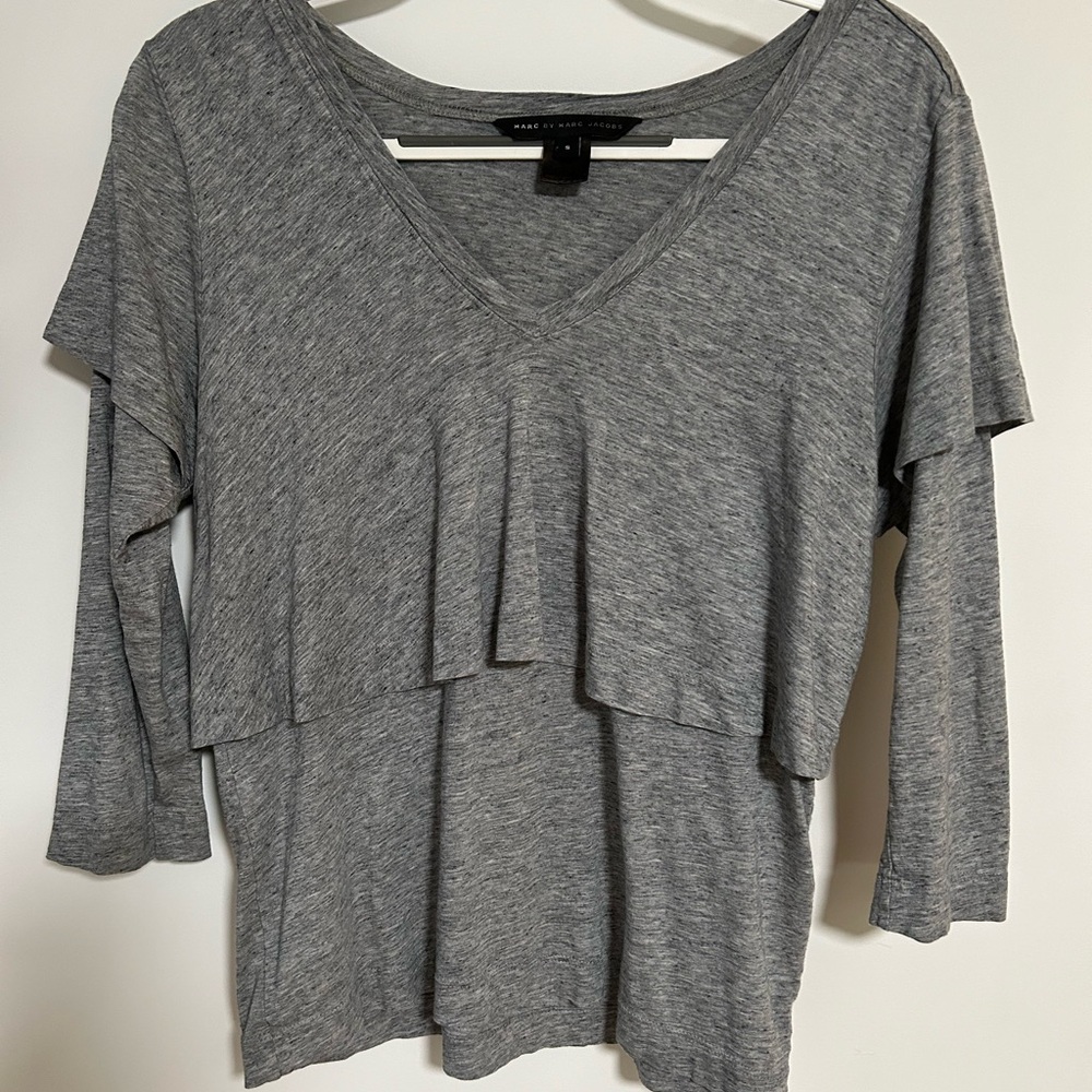 MARC BY MARC JACOBS Cotton double layer shirt Size S